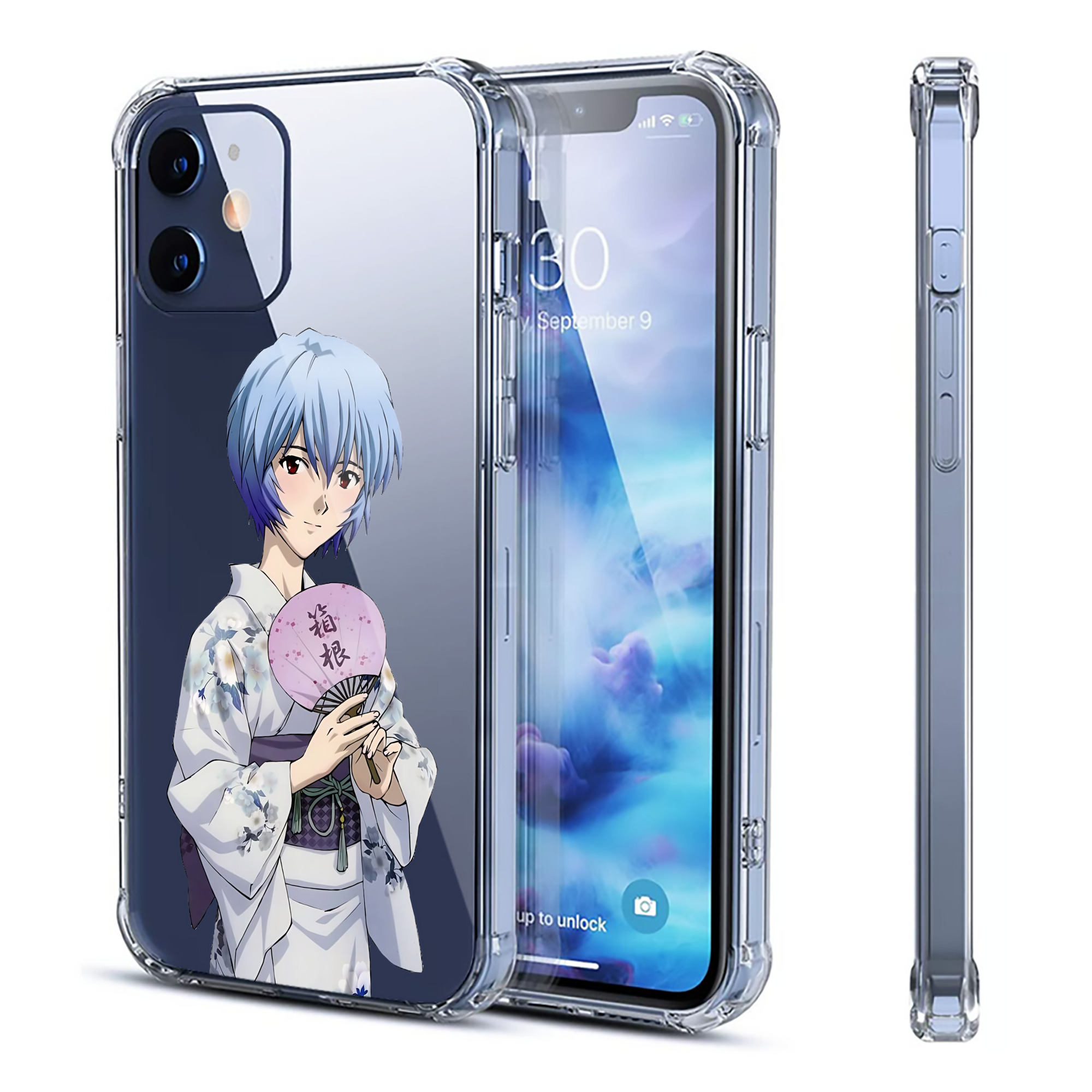 （画像用） EVA 新世紀エヴァンゲリオン 【iPhone 12シリーズ対応】透明スマホケース（クリアソフトケース）
